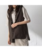 【メイソングレイ/MAYSON GREY】の撥水フーディベスト 大人の最旬トレンドファッション＆コーディネート founy(ファウニー) ファッション Fashion レディースファッション Fashion for Women アウター Coat / Outerwear Collection トップス・カットソー Cut & Sew Tops ベスト&ジレ / 重ね着スタイル Vests & Gilets 春 Spring 軽量 Lightweight, Ultra Light ストレッチ Stretch, Stretchy Fabric セットアップ Set-Up, Coordinated Outfit タンク Tank Top, Sleeveless Top ドット Polka Dot, Dot Pattern バランス Balance, Style Balance フォルム Silhouette, Form フラット Flat, Flat Shoes ポケット Pocket, Pocket Detail メタル Metal, Metal Parts ロング Long, Long-Length ワイド Wide, Wide Fit ワーク Workwear, Utility Style S/S・春夏 SS, Spring/Summer, Warm Season おすすめ Recommended / Our Picks 夏 Summer 2026年 2026 2026春夏・S/S Spring/Summer 2026 SS26 thumbnail ブラウン|ID: prp329100004992885 ipo3291000000037394077