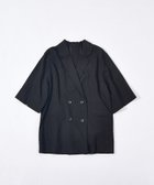 【ノミネ/NOMINE】のハーフスリーブダブルジャケット 大人の最旬トレンドファッション&コーディネート founy(ファウニー) ファッション Fashion レディースファッション Fashion for Women アウター Coat / Outerwear Collection レディースジャケット・軽アウター Jackets 春 Spring キャップ Cap, Baseball Cap ジャケット Jacket, Outerwear ストライプ Stripe, Striped Pattern スニーカー Sneakers, Trainers スリーブ Sleeve, Long Sleeve / Short Sleeve セットアップ Set-Up, Coordinated Outfit ダブル Double, Double-Breasted デニム Denim, Jeans Material ハーフ Half, Half-Length バランス Balance, Style Balance 無地 Plain, Solid Color ロング Long, Long-Length ワイド Wide, Wide Fit 再入荷 Restock / Back in Stock 夏 Summer thumbnail ブラック|ID: prp329100004992887 ipo3291000000037394083