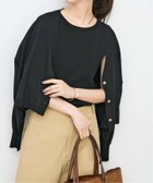 【スピック&スパン/Spick & Span】の《手洗い可》2枚SETアンサンブルニット 大人の最旬トレンドファッション&コーディネート founy(ファウニー) ファッション Fashion レディースファッション Fashion for Women トップス・カットソー Cut & Sew Tops ニット Knit Tops & Sweaters アンサンブルニット Knit Ensembles & Twin Sets アンサンブル Ensemble Set カーディガン Cardigan, Knitwear タンク Tank Top, Sleeveless Top バランス Balance, Style Balance エレガント 上品 Elegant 夏 Summer 長袖 Long Sleeve, Full Sleeve thumbnail ブラック|ID: prp329100004992893 ipo3291000000037394122
