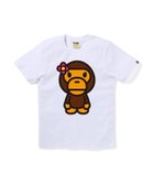 【ア ベイシング エイプ/A BATHING APE】のBIG BABY LISA TEE 大人の最旬トレンドファッション&コーディネート founy(ファウニー) ファッション Fashion レディースファッション Fashion for Women インナー Innerwear ショート Short, Short Length スリーブ Sleeve, Long Sleeve / Short Sleeve フロント Front, Front Design プリント Print, Printed Pattern モチーフ Motif, Design Theme ラバー Rubber, Rubber Sole thumbnail WHITE|ID: prp329100004992897 ipo3291000000037394149