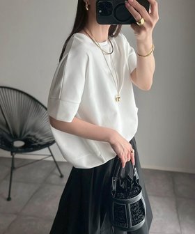 【スタイルドア/STYLEDOOR】のライトダンボールコクーンフォルムプルオーバー 大人の最旬トレンドファッション＆コーディネート founy(ファウニー) ファッション Fashion レディースファッション Fashion for Women トップス・カットソー Cut & Sew Tops カジュアルプルオーバー・ニットトップス Pullovers & Knit Tops / Casual Pullovers スキニー Skinny, Slim Fit デニム Denim, Jeans Material ペンシル Pencil, Pencil Skirt ボトム Bottoms, Lower Wear モダン Modern, Contemporary ワイド Wide, Wide Fit 切替 Switching, Contrast Panel |ID:prp329100004992898