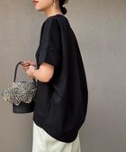 【スタイルドア/STYLEDOOR】のライトダンボールコクーンフォルムプルオーバー 大人の最旬トレンドファッション＆コーディネート founy(ファウニー) ファッション Fashion レディースファッション Fashion for Women トップス・カットソー Cut & Sew Tops カジュアルプルオーバー・ニットトップス Pullovers & Knit Tops / Casual Pullovers スキニー Skinny, Slim Fit デニム Denim, Jeans Material ペンシル Pencil, Pencil Skirt ボトム Bottoms, Lower Wear モダン Modern, Contemporary ワイド Wide, Wide Fit 切替 Switching, Contrast Panel thumbnail ブラック|ID: prp329100004992898 ipo3291000000037394153