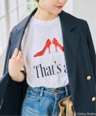【スピック&スパン/Spick & Span】の《WEB限定 / 追加3 》GOOD ROCK SPEED 別注The DEVIL WEARS PRADA 大人の最旬トレンドファッション＆コーディネート founy(ファウニー) ファッション Fashion レディースファッション Fashion for Women イラスト Illustration グラフィック Graphic, Graphic Design シンプル Simple, Minimal ハイヒール High Heels, Heeled Shoes プリント Print, Printed Pattern ヴィンテージ Vintage Style 別注 Limited Edition, Custom Order thumbnail ホワイト C|ID: prp329100004992900 ipo3291000000037394162