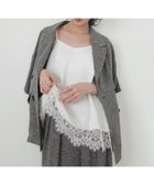 【リアン/Lian】のレースサテンキャミ 大人の最旬トレンドファッション＆コーディネート founy(ファウニー) ファッション Fashion レディースファッション Fashion for Women トップス・カットソー Cut & Sew Tops キャミソール&ノースリーブ Camisoles & Sleeveless Tops キャミソール Camisole, Spaghetti Strap Top サテン Satin, Glossy Fabric レース Lace, Lace Fabric thumbnail オフホワイト|ID: prp329100004992906 ipo3291000000037394208