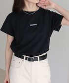 【フレディ&グロスター/FREDY&GLOSTER】の【LACOSTE/ラコステ】ロゴ入り半袖Tシャツ 大人の最旬トレンドファッション&コーディネート founy(ファウニー) ファッション Fashion レディースファッション Fashion for Women トップス・カットソー Cut & Sew Tops シャツ・ブラウス・オフィスカジュアル Elegant Blouses & Button-Ups ロングTシャツ・Tシャツ Longline T-Shirts & Tees カーディガン Cardigan, Knitwear シンプル Simple, Minimal ジャケット Jacket, Outerwear スポーツ Sports, Activewear ベーシック Basic, Essential 半袖 Short Sleeve, Half Sleeve ワンポイント One Point, Statement Accent おすすめ Recommended / Our Picks 2026年 2026 2026春夏・S/S Spring/Summer 2026 SS26 thumbnail ブラック|ID: prp329100004992909 ipo3291000000037394243