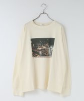 【ローリーズファーム/LOWRYS FARM】のロゴフォトロンT 大人の最旬トレンドファッション＆コーディネート founy(ファウニー) ファッション Fashion レディースファッション Fashion for Women トップス・カットソー Cut & Sew Tops ロングTシャツ・Tシャツ Longline T-Shirts & Tees インナー Innerwear ジャケット Jacket, Outerwear ベーシック Basic, Essential ヴィンテージ Vintage Style |ID:prp329100004992911