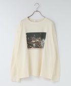 【ローリーズファーム/LOWRYS FARM】のロゴフォトロンT 大人の最旬トレンドファッション＆コーディネート founy(ファウニー) ファッション Fashion レディースファッション Fashion for Women トップス・カットソー Cut & Sew Tops ロングTシャツ・Tシャツ Longline T-Shirts & Tees インナー Innerwear ジャケット Jacket, Outerwear ベーシック Basic, Essential ヴィンテージ Vintage Style thumbnail アイボリー08|ID: prp329100004992911 ipo3291000000037394296