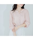 【ナチュラルクチュール/natural couture】のとろみサテン7分袖ブラウス 大人の最旬トレンドファッション＆コーディネート founy(ファウニー) ファッション Fashion レディースファッション Fashion for Women トップス・カットソー Cut & Sew Tops シャツ・ブラウス・オフィスカジュアル Elegant Blouses & Button-Ups カーディガン Cardigan, Knitwear ギャザー Gathered, Ruffled サテン Satin, Glossy Fabric ジャケット Jacket, Outerwear とろみ Fluid, Flowy Fabric デニム Denim, Jeans Material フレア Flare, Flared マーメイド Mermaid, Fishtail Silhouette ロング Long, Long-Length 再入荷 Restock / Back in Stock 2026年 2026 2026春夏・S/S Spring/Summer 2026 SS26 thumbnail ピンク|ID: prp329100004992916 ipo3291000000037394329