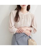 【ナチュラルクチュール/natural couture】のとろみサテン7分袖ブラウス 大人の最旬トレンドファッション＆コーディネート founy(ファウニー) ファッション Fashion レディースファッション Fashion for Women トップス・カットソー Cut & Sew Tops シャツ・ブラウス・オフィスカジュアル Elegant Blouses & Button-Ups カーディガン Cardigan, Knitwear ギャザー Gathered, Ruffled サテン Satin, Glossy Fabric ジャケット Jacket, Outerwear とろみ Fluid, Flowy Fabric デニム Denim, Jeans Material フレア Flare, Flared マーメイド Mermaid, Fishtail Silhouette ロング Long, Long-Length 再入荷 Restock / Back in Stock 2026年 2026 2026春夏・S/S Spring/Summer 2026 SS26 thumbnail オフホワイト|ID: prp329100004992916 ipo3291000000037394330