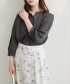【ナチュラルクチュール/natural couture】のとろみサテン7分袖ブラウス 大人の最旬トレンドファッション＆コーディネート founy(ファウニー) ファッション Fashion レディースファッション Fashion for Women トップス・カットソー Cut & Sew Tops シャツ・ブラウス・オフィスカジュアル Elegant Blouses & Button-Ups カーディガン Cardigan, Knitwear ギャザー Gathered, Ruffled サテン Satin, Glossy Fabric ジャケット Jacket, Outerwear とろみ Fluid, Flowy Fabric デニム Denim, Jeans Material フレア Flare, Flared マーメイド Mermaid, Fishtail Silhouette ロング Long, Long-Length 再入荷 Restock / Back in Stock 2026年 2026 2026春夏・S/S Spring/Summer 2026 SS26 thumbnail チャコールグレー|ID: prp329100004992916 ipo3291000000037394331
