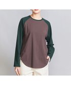 【ユナイテッドアローズ/UNITED ARROWS】のコットン ラグランロングスリーブ Tシャツ 大人の最旬トレンドファッション＆コーディネート founy(ファウニー) ファッション Fashion レディースファッション Fashion for Women トップス・カットソー Cut & Sew Tops シャツ・ブラウス・オフィスカジュアル Elegant Blouses & Button-Ups ロングTシャツ・Tシャツ Longline T-Shirts & Tees インナー Innerwear ジャケット Jacket, Outerwear スニーカー Sneakers, Trainers スラックス Slacks, Dress Pants スリーブ Sleeve, Long Sleeve / Short Sleeve デニム Denim, Jeans Material ボトム Bottoms, Lower Wear ラップ Wrap, Wrap Design ワイド Wide, Wide Fit アウトレット Outlet / Clearance おすすめ Recommended / Our Picks thumbnail DK.BROWN|ID: prp329100004992929 ipo3291000000037394453