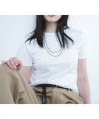【アーバンリサーチ ドアーズ/URBAN RESEARCH DOORS】の『別注』HANES×DOORS DOT 2P SHORT-SLEEVET-SHIRTS 大人の最旬トレンドファッション＆コーディネート founy(ファウニー) ファッション Fashion レディースファッション Fashion for Women トップス・カットソー Cut & Sew Tops シャツ・ブラウス・オフィスカジュアル Elegant Blouses & Button-Ups ロングTシャツ・Tシャツ Longline T-Shirts & Tees 2026年 2026 2026春夏・S/S Spring/Summer 2026 SS26 アンダー Underwear Essentials インナー Innerwear キャミワンピース Cami Dress, Slip Dress ドット Polka Dot, Dot Pattern ビスチェ Bustier, Corset Top 別注 Limited Edition, Custom Order 夏 Summer S/S・春夏 SS, Spring/Summer, Warm Season thumbnail ホワイト系その他|ID: prp329100004992933 ipo3291000000037394472