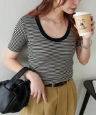 【ディスコート/Discoat】の【万能インナー♪/WEB限定】前後2WAYUネック半袖Tシャツ 大人の最旬トレンドファッション＆コーディネート founy(ファウニー) ファッション Fashion レディースファッション Fashion for Women トップス・カットソー Cut & Sew Tops シャツ・ブラウス・オフィスカジュアル Elegant Blouses & Button-Ups ロングTシャツ・Tシャツ Longline T-Shirts & Tees インナー Innerwear キャミワンピース Cami Dress, Slip Dress サロペット Overalls, Salopette スラックス Slacks, Dress Pants フィット Fit, Slim Fit ワイド Wide, Wide Fit 半袖 Short Sleeve, Half Sleeve thumbnail アイボリー|ID: prp329100004992939 ipo3291000000037394522