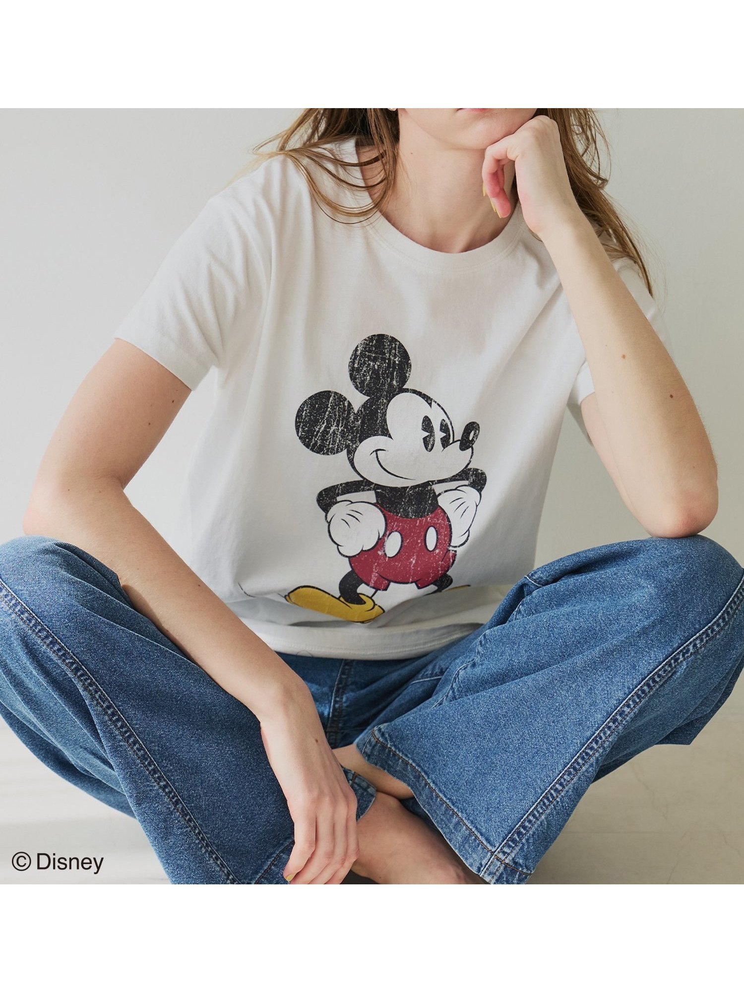 【コカ/COCA】の【ディズニー】ウォッシュドTシャツ 大人の最旬トレンドファッション＆コーディネート founy(ファウニー) 　ファッション　Fashion　レディースファッション　Fashion for Women　トップス・カットソー　Cut & Sew Tops　シャツ・ブラウス・オフィスカジュアル　Elegant Blouses & Button-Ups　ロングTシャツ・Tシャツ　Longline T-Shirts & Tees　ウォッシュ　Washed Finish　カーゴパンツ　Cargo Pants, Utility Pants　キャラクター　Character, Licensed Characters　デニム　Denim, Jeans Material　フロント　Front, Front Design　プリント　Print, Printed Pattern　ベーシック　Basic, Essential　ポケット　Pocket, Pocket Detail　半袖　Short Sleeve, Half Sleeve　2026年　2026　2026春夏・S/S　Spring/Summer 2026 SS26　 other-1|ID: prp329100004992944 ipo3291000000037394564