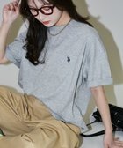 【フリークスストア/FREAK'S STORE】の別注 ワンポイント 刺繍 クルーネック Tシャツ 限定展開 大人の最旬トレンドファッション＆コーディネート founy(ファウニー) ファッション Fashion レディースファッション Fashion for Women トップス・カットソー Cut & Sew Tops シャツ・ブラウス・オフィスカジュアル Elegant Blouses & Button-Ups ロングTシャツ・Tシャツ Longline T-Shirts & Tees 2026年 2026 2026春夏・S/S Spring/Summer 2026 SS26 ユニセックス Unisex, Genderless インナー Innerwear シンプル Simple, Minimal スペシャル Special, Limited Edition ルーズ Loose, Oversized ロング Long, Long-Length ワンポイント One Point, Statement Accent 別注 Limited Edition, Custom Order 夏 Summer S/S・春夏 SS, Spring/Summer, Warm Season thumbnail グレー|ID: prp329100004992945 ipo3291000000037394576