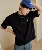 【フリークスストア/FREAK'S STORE】の別注 ワンポイント 刺繍 クルーネック Tシャツ 限定展開 大人の最旬トレンドファッション＆コーディネート founy(ファウニー) ファッション Fashion レディースファッション Fashion for Women トップス・カットソー Cut & Sew Tops シャツ・ブラウス・オフィスカジュアル Elegant Blouses & Button-Ups ロングTシャツ・Tシャツ Longline T-Shirts & Tees 2026年 2026 2026春夏・S/S Spring/Summer 2026 SS26 ユニセックス Unisex, Genderless インナー Innerwear シンプル Simple, Minimal スペシャル Special, Limited Edition ルーズ Loose, Oversized ロング Long, Long-Length ワンポイント One Point, Statement Accent 別注 Limited Edition, Custom Order 夏 Summer S/S・春夏 SS, Spring/Summer, Warm Season thumbnail ブラック|ID: prp329100004992945 ipo3291000000037394578