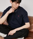 【フリークスストア/FREAK'S STORE】の別注 ワンポイント 刺繍 クルーネック Tシャツ 限定展開 大人の最旬トレンドファッション＆コーディネート founy(ファウニー) ファッション Fashion レディースファッション Fashion for Women トップス・カットソー Cut & Sew Tops シャツ・ブラウス・オフィスカジュアル Elegant Blouses & Button-Ups ロングTシャツ・Tシャツ Longline T-Shirts & Tees 2026年 2026 2026春夏・S/S Spring/Summer 2026 SS26 ユニセックス Unisex, Genderless インナー Innerwear シンプル Simple, Minimal スペシャル Special, Limited Edition ルーズ Loose, Oversized ロング Long, Long-Length ワンポイント One Point, Statement Accent 別注 Limited Edition, Custom Order 夏 Summer S/S・春夏 SS, Spring/Summer, Warm Season thumbnail ネイビー|ID: prp329100004992945 ipo3291000000037394581