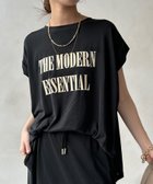 【ドゥドゥ/DouDou】の【セットアップ可能】フロッキー肩タックプリントTEE 大人の最旬トレンドファッション&コーディネート founy(ファウニー) ファッション Fashion レディースファッション Fashion for Women セットアップ Matching Sets ショルダー Shoulder, Shoulder Strap スマート Smart, Elegant セットアップ Set-Up, Coordinated Outfit プリント Print, Printed Pattern S/S・春夏 SS, Spring/Summer, Warm Season 再入荷 Restock / Back in Stock おすすめ Recommended / Our Picks 夏 Summer thumbnail ブラック|ID: prp329100004993100 ipo3291000000037395932