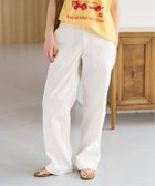 【スピック&スパン/Spick & Span】のリップルーズベイカーパンツ 大人の最旬トレンドファッション＆コーディネート founy(ファウニー) ファッション Fashion レディースファッション Fashion for Women パンツ Pants & Trousers シンプル Simple, Minimal ジャケット Jacket, Outerwear リップ Lip, Lip Motif エレガント 上品 Elegant 定番 Standard, Basic Item thumbnail ホワイト|ID: prp329100004993109 ipo3291000000037396058