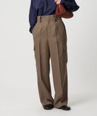【ユナイテッドアローズ/UNITED ARROWS】のポリエステル カーゴスラックス ワイドパンツ 防シワ 大人の最旬トレンドファッション＆コーディネート founy(ファウニー) ファッション Fashion レディースファッション Fashion for Women パンツ Pants & Trousers カーゴパンツ Cargo Pants, Utility Pants スウェット / スエット Sweatshirt, Sweatwear センター Center, Center Line フィット Fit, Slim Fit リブニット Rib Knit, Ribbed Knit ループ Loop, Loop Knit ワイド Wide, Wide Fit アウトレット Outlet / Clearance エレガント 上品 Elegant thumbnail MOCA|ID: prp329100004993112 ipo3291000000037396093