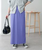 【ディスコート/Discoat】の【3~5サイズ展開/リピーター多数◎】リブカットナロースカート《WEB限定》 大人の最旬トレンドファッション＆コーディネート founy(ファウニー) ファッション Fashion レディースファッション Fashion for Women スカート Skirts 春 Spring ショート Short, Short Length ジャケット Jacket, Outerwear スリット Slit, Slit Detail ダウン Down, Puffer 定番 Standard, Basic Item バランス Balance, Style Balance ビッグ Big, Oversized ベスト Vest, Waistcoat 半袖 Short Sleeve, Half Sleeve リブニット Rib Knit, Ribbed Knit おすすめ Recommended / Our Picks thumbnail パープル|ID: prp329100004993146 ipo3291000000037396217