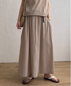 【エルビーシー/LBC】の【セットアップ対応】冷感ギャザーポケットワークスカート 大人の最旬トレンドファッション＆コーディネート founy(ファウニー) ファッション Fashion レディースファッション Fashion for Women セットアップ Matching Sets スカート・ミニ/ミディ/マキシ Skirts / Mini, Midi & Maxi Skirts おすすめ Recommended / Our Picks カットソー Cut and Sewn Top ギャザー Gathered, Ruffled セットアップ Set-Up, Coordinated Outfit フェミニン Feminine, Girly フレアースカート Flared Skirt, A-Line Skirt ポケット Pocket, Pocket Detail thumbnail ベージュ|ID: prp329100004993183 ipo3291000000037396270