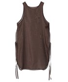 【コンバーストウキョウ/CONVERSE TOKYO】のORGANDY LAYERED DRESS 大人の最旬トレンドファッション＆コーディネート founy(ファウニー) ファッション Fashion レディースファッション Fashion for Women ワンピース Dresses フォーマル・パーティードレス・結婚式用ドレス Elegant & Casual Dresses インナー Innerwear オーガンジー Organza Fabric シンプル Simple, Minimal ジャケット Jacket, Outerwear デニム Denim, Jeans Material トレンド Trend, Trending Now リボン Ribbon, Bow おすすめ Recommended / Our Picks thumbnail ブラウン|ID: prp329100004993248 ipo3291000000037396669