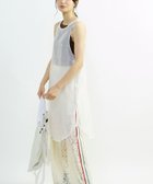 【コンバーストウキョウ/CONVERSE TOKYO】のORGANDY LAYERED DRESS 大人の最旬トレンドファッション＆コーディネート founy(ファウニー) ファッション Fashion レディースファッション Fashion for Women ワンピース Dresses フォーマル・パーティードレス・結婚式用ドレス Elegant & Casual Dresses インナー Innerwear オーガンジー Organza Fabric シンプル Simple, Minimal ジャケット Jacket, Outerwear デニム Denim, Jeans Material トレンド Trend, Trending Now リボン Ribbon, Bow おすすめ Recommended / Our Picks thumbnail ホワイト|ID: prp329100004993248 ipo3291000000037396671
