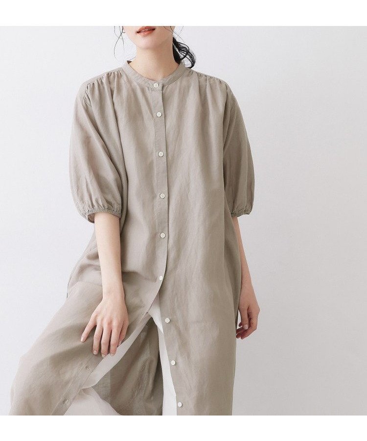 【デッサン/Dessin】の【洗える】リネン混シャツワンピース 大人の最旬トレンドファッション＆コーディネート founy(ファウニー) 　ファッション　Fashion　レディースファッション　Fashion for Women　ワンピース　Dresses　シャツワンピース / 1枚で着映えコーデ　Shirt Dresses　おすすめ　Recommended / Our Picks　ギャザー　Gathered, Ruffled　サンダル　Sandals, Summer Shoes　スマート　Smart, Elegant　デニム　Denim, Jeans Material　ポケット　Pocket, Pocket Detail　リネン　Linen, Linen Fabric　エレガント 上品　Elegant　洗える　Machine Washable　 other-1|ID: prp329100004993268 ipo3291000000037396763