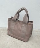 【エルビーシー/LBC】の仕切りミニトートバッグ 大人の最旬トレンドファッション＆コーディネート founy(ファウニー) ファッション Fashion レディースファッション Fashion for Women バッグ Bags キャンバス Canvas, Canvas Fabric 財布 Wallet, Purse 軽量 Lightweight, Ultra Light thumbnail グレージュ|ID: prp329100004993312 ipo3291000000037397645