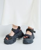 【ジーナシス/JEANASiS】のウェーブソールスニーカーサンダル 大人の最旬トレンドファッション＆コーディネート founy(ファウニー) ファッション Fashion レディースファッション Fashion for Women サンダル Sandals, Summer Shoes ソックス Socks, Hosiery ベーシック Basic, Essential ボトム Bottoms, Lower Wear ワイド Wide, Wide Fit 厚底 Platform Shoes 夏 Summer thumbnail グレー|ID: prp329100004993334 ipo3291000000037397843