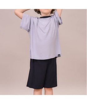 【ナルミヤ オンライン/NARUMIYA ONELINE / KIDS】の【どちらが前でもOK】ひんやりとろけるパジャマ【子供服】【キッズ】【男の子】【女の子】 大人の最旬トレンドファッション＆コーディネート founy(ファウニー) ファッション Fashion キッズファッション Fashion for Kids カットソー Cut and Sewn Top ストレッチ Stretch, Stretchy Fabric パジャマ Pajamas, Sleepwear |ID:prp329100004993354