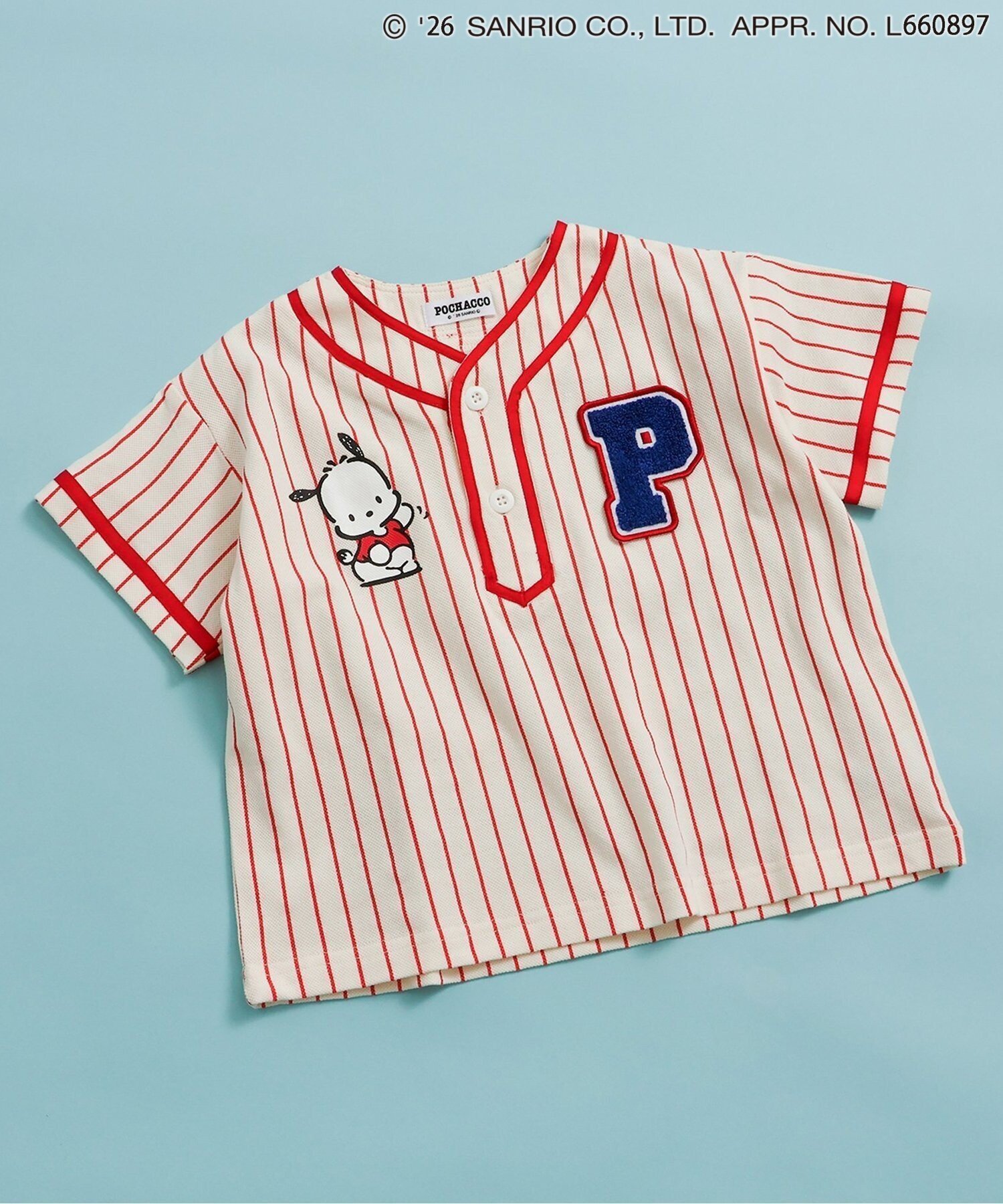 【エフオー オンラインストア/F.O.Online Store / KIDS】の【WEB限定 】【リンク】サンリオキャラクターズ スポーツT インテリア・キッズ・メンズ・レディースファッション・服の通販 founy(ファウニー) 　ファッション　Fashion　キッズファッション　Fashion for Kids　キャラクター　Character, Licensed Characters　スポーツ　Sports, Activewear　プリント　Print, Printed Pattern　ベビー　Baby, Babywear　帽子　Hat, Headwear　おすすめ　Recommended / Our Picks　レッド|ID: prp329100004993359 ipo3291000000037398062