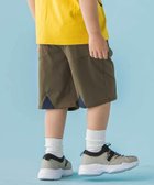 【ベベ オンライン ストア/BEBE ONLINE STORE / KIDS】の【店舗限定】バック三角ポイント切替ショートパンツ(95~150cm) 大人の最旬トレンドファッション＆コーディネート founy(ファウニー) ファッション Fashion キッズファッション Fashion for Kids ボトムス Bottoms 春 Spring 切替 Switching, Contrast Panel ショート Short, Short Length スタンダード Standard, Basic スポーツ Sports, Activewear トレンド Trend, Trending Now フロント Front, Front Design プリント Print, Printed Pattern ベーシック Basic, Essential ポケット Pocket, Pocket Detail ワンポイント One Point, Statement Accent S/S・春夏 SS, Spring/Summer, Warm Season おすすめ Recommended / Our Picks 夏 Summer 2026年 2026 2026春夏・S/S Spring/Summer 2026 SS26 thumbnail グリーン|ID: prp329100004993362 ipo3291000000037398078