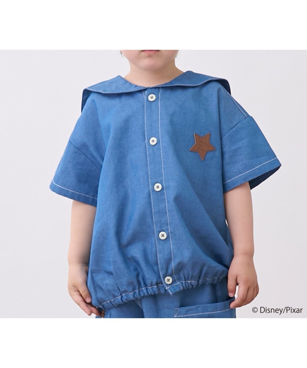 【ナルミヤ オンライン/NARUMIYA ONELINE / KIDS】の【Disney/Pixar】TOY STORY / セーラー半袖シャツ インテリア・キッズ・メンズ・レディースファッション・服の通販 founy(ファウニー) ファッション Fashion キッズファッション Fashion for Kids キャラクター Character, Licensed Characters ポケット Pocket, Pocket Detail 半袖 Short Sleeve, Half Sleeve 夏 Summer 春 Spring S/S・春夏 SS, Spring/Summer, Warm Season ブルー|ID: prp329100004993364 ipo3291000000037398100