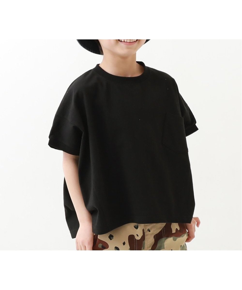 【デビロック/devirock / KIDS】のモモンガTシャツ Tシャツ トップス 25SS インテリア・キッズ・メンズ・レディースファッション・服の通販 founy(ファウニー) ファッション Fashion キッズファッション Fashion for Kids トップス・カットソー Cut & Sew Tops 2025年 2025 2025春夏・S/S Spring/Summer 2025 SS25 おすすめ Recommended / Our Picks ブラック|ID: prp329100004993365 ipo3291000000037398103