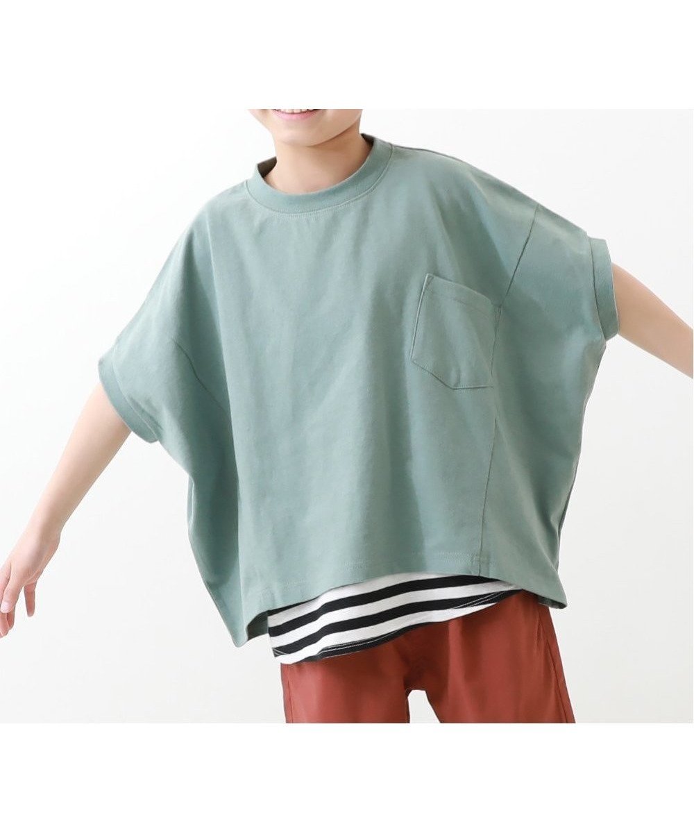 【デビロック/devirock / KIDS】のモモンガTシャツ Tシャツ トップス 25SS インテリア・キッズ・メンズ・レディースファッション・服の通販 founy(ファウニー) ファッション Fashion キッズファッション Fashion for Kids トップス・カットソー Cut & Sew Tops 2025年 2025 2025春夏・S/S Spring/Summer 2025 SS25 おすすめ Recommended / Our Picks Dサックス|ID: prp329100004993365 ipo3291000000037398105