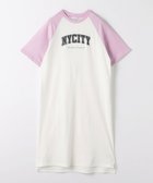 【ユナイテッドアローズ/UNITED ARROWS / KIDS】のラグランT ワンピース / キッズ 140cm-160cm 大人の最旬トレンドファッション＆コーディネート founy(ファウニー) ファッション Fashion キッズファッション Fashion for Kids ワンピース Dresses カットソー Cut and Sewn Top ポケット Pocket, Pocket Detail アウトレット Outlet / Clearance おすすめ Recommended / Our Picks thumbnail PINK|ID: prp329100004993390 ipo3291000000037398404