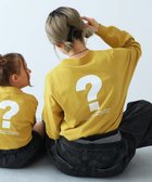 【デビロック/devirock / KIDS】の綿100% 大人 デビラボ プリント 袖リブ 長袖Tシャツ 子供服 キッズ 男の子 26SS 大人の最旬トレンドファッション＆コーディネート founy(ファウニー) ファッション Fashion キッズファッション Fashion for Kids 長袖 Long Sleeve, Full Sleeve プリント Print, Printed Pattern ベビー Baby, Babywear ロンパース Romper, Jumpsuit おすすめ Recommended / Our Picks 2026年 2026 2026春夏・S/S Spring/Summer 2026 SS26 thumbnail 007-ハテナ-イエロー|ID: prp329100004993393 ipo3291000000037398425
