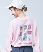 【デビロック/devirock / KIDS】の綿100% 大人 デビラボ プリント 袖リブ 長袖Tシャツ 子供服 キッズ 男の子 26SS 大人の最旬トレンドファッション＆コーディネート founy(ファウニー) ファッション Fashion キッズファッション Fashion for Kids 長袖 Long Sleeve, Full Sleeve プリント Print, Printed Pattern ベビー Baby, Babywear ロンパース Romper, Jumpsuit おすすめ Recommended / Our Picks 2026年 2026 2026春夏・S/S Spring/Summer 2026 SS26 thumbnail 009-スーパー-さくらピンク|ID: prp329100004993393 ipo3291000000037398426