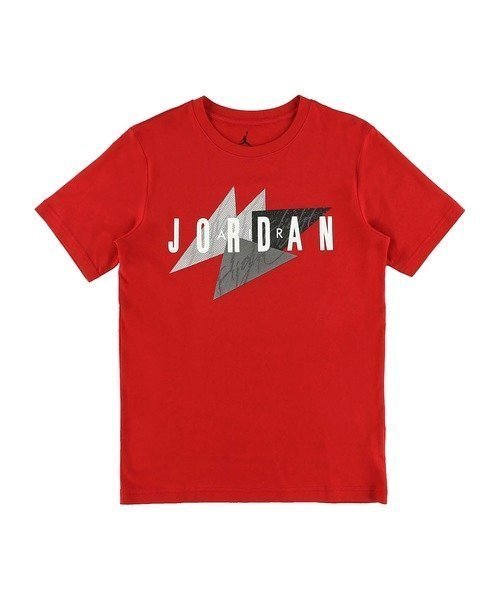 【ルーキー/ROOKIE / KIDS】のジュニア(130-170cm) Tシャツ JORDAN(ジョーダン) JDB AIR SHORT SLEEVE GRAPHIC TEE インテリア・キッズ・メンズ・レディースファッション・服の通販 founy(ファウニー) 　ファッション　Fashion　キッズファッション　Fashion for Kids　グラフィック　Graphic, Graphic Design　スポーツ　Sports, Activewear　フロント　Front, Front Design　プリント　Print, Printed Pattern　半袖　Short Sleeve, Half Sleeve　RED|ID: prp329100004993394 ipo3291000000037398437