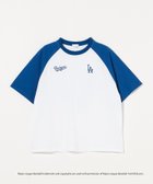 【ユナイテッドアローズ/UNITED ARROWS / KIDS】の【別注】MLB プリント Tシャツ / キッズ 140cm-160cm 大人の最旬トレンドファッション＆コーディネート founy(ファウニー) ファッション Fashion キッズファッション Fashion for Kids クラシック Classic, Timeless Style グラフィック Graphic, Graphic Design コレクション Collection, Seasonal Line ニューヨーク New York, NYC Style プリント Print, Printed Pattern 別注 Limited Edition, Custom Order モチーフ Motif, Design Theme アウトレット Outlet / Clearance thumbnail COBALT|ID: prp329100004993404 ipo3291000000037398495