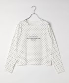 【レピピアルマリオ/repipi armario / KIDS】の【girly line】トキメキアソートロンT 大人の最旬トレンドファッション＆コーディネート founy(ファウニー) ファッション Fashion キッズファッション Fashion for Kids おすすめ Recommended / Our Picks インナー Innerwear キャミワンピース Cami Dress, Slip Dress キュロット Culottes, Wide Shorts コンパクト Compact, Small Size ストレッチ Stretch, Stretchy Fabric デニム Denim, Jeans Material ドット Polka Dot, Dot Pattern フリル Frill, Ruffle フレンチ French, French Style プリント Print, Printed Pattern ロマンティック Romantic, Feminine Style thumbnail ホワイト06|ID: prp329100004993413 ipo3291000000037398580