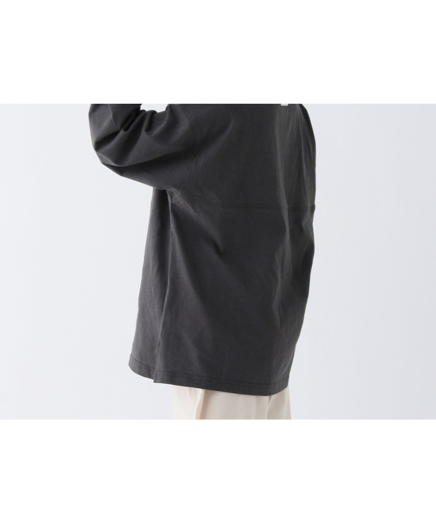 【ベイフロー/BAYFLOW / KIDS】の大人気のロンTがリニューアル!! DAILYワンポイントロンT(KIDS) インテリア・キッズ・メンズ・レディースファッション・服の通販 founy(ファウニー) 　ファッション　Fashion　キッズファッション　Fashion for Kids　おすすめ　Recommended / Our Picks　シンプル　Simple, Minimal　デニム　Denim, Jeans Material　ボトム　Bottoms, Lower Wear　ルーズ　Loose, Oversized　ワンポイント　One Point, Statement Accent　チャコール18|ID: prp329100004993416 ipo3291000000037398628