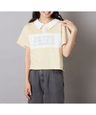【アー ヴェー ヴェー/a.v.v / KIDS】の【接触冷感/ジメジメ対策】 130-160 えり付き切替ロゴTシャツ 大人の最旬トレンドファッション＆コーディネート founy(ファウニー) ファッション Fashion キッズファッション Fashion for Kids イエロー Yellow カーゴパンツ Cargo Pants, Utility Pants クール Cool, Chic 切替 Switching, Contrast Panel ショート Short, Short Length スポーティ Sporty, Casual Athletic デニム Denim, Jeans Material ボトム Bottoms, Lower Wear ボーダー Border, Stripe ワイド Wide, Wide Fit 再入荷 Restock / Back in Stock おすすめ Recommended / Our Picks 夏 Summer thumbnail ライトイエロー|ID: prp329100004993417 ipo3291000000037398634