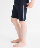 【ブランシェス/branshes / KIDS】の【スクール水着/SWIM】ハーフパンツ 大人の最旬トレンドファッション＆コーディネート founy(ファウニー) ファッション Fashion キッズファッション Fashion for Kids ストレッチ Stretch, Stretchy Fabric ハーフ Half, Half-Length 水着 Swimsuit, Swimwear 無地 Plain, Solid Color thumbnail ネイビーブルー|ID: prp329100004993419 ipo3291000000037398642