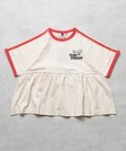 【マーキーズ/MARKEY'S / KIDS】のCOTTON from U.S.Aラインチュニック 大人の最旬トレンドファッション＆コーディネート founy(ファウニー) ファッション Fashion キッズファッション Fashion for Kids なめらか Smooth, Silky Texture キュロット Culottes, Wide Shorts ギャザー Gathered, Ruffled ショート Short, Short Length チュニック Tunic, Long Top バランス Balance, Style Balance モチーフ Motif, Design Theme レギンス Leggings, Stretch Pants ワンポイント One Point, Statement Accent 切替 Switching, Contrast Panel 長袖 Long Sleeve, Full Sleeve thumbnail オフホワイト|ID: prp329100004993424 ipo3291000000037398693