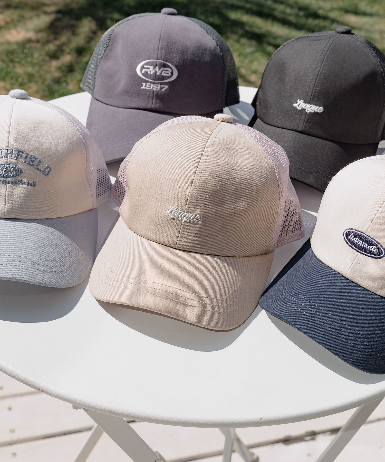 【グローバルワーク/GLOBAL WORK / KIDS】のDRY/洗えるメッシュCAP/キッズ/417703 インテリア・キッズ・メンズ・レディースファッション・服の通販 founy(ファウニー) 　ファッション　Fashion　キッズファッション　Fashion for Kids　キャップ　Cap, Baseball Cap　ベーシック　Basic, Essential　メッシュ　Mesh, Net Fabric　リボン　Ribbon, Bow　ワンポイント　One Point, Statement Accent　定番　Standard, Basic Item　洗える　Machine Washable　ベージュシャラ刺繍52|ID: prp329100004993428 ipo3291000000037398784