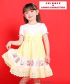 【ベベ オンライン ストア/BEBE ONLINE STORE / KIDS】の【SWIMMERxサンリオキャラクターズxSLAPSLIP】フレアスカートレース付きワンピース(80~130cm) 大人の最旬トレンドファッション＆コーディネート founy(ファウニー) ファッション Fashion キッズファッション Fashion for Kids イエロー Yellow 春 Spring ガーリー Girly, Feminine Style コラボ Collaboration, Collab コレクション Collection, Seasonal Line スリーブ Sleeve, Long Sleeve / Short Sleeve ハンカチ Handkerchief, Hanky フィット Fit, Slim Fit フレンチ French, French Style ブロード Broadcloth, Fine Cotton プリント Print, Printed Pattern 半袖 Short Sleeve, Half Sleeve リボン Ribbon, Bow リュック Backpack, Rucksack レース Lace, Lace Fabric S/S・春夏 SS, Spring/Summer, Warm Season 夏 Summer エレガント 上品 Elegant 2026年 2026 2026春夏・S/S Spring/Summer 2026 SS26 thumbnail イエロー系|ID: prp329100004993432 ipo3291000000037398851