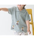 【ナルミヤ オンライン/NARUMIYA ONELINE / KIDS】のクロシェ開衿シャツ 大人の最旬トレンドファッション＆コーディネート founy(ファウニー) ファッション Fashion キッズファッション Fashion for Kids おすすめ Recommended / Our Picks インナー Innerwear ウォッシャブル Machine Washable クロシェ Crochet, Knitted Lace ポケット Pocket, Pocket Detail モチーフ Motif, Design Theme thumbnail エメラルド グリーン|ID: prp329100004993435 ipo3291000000037398876